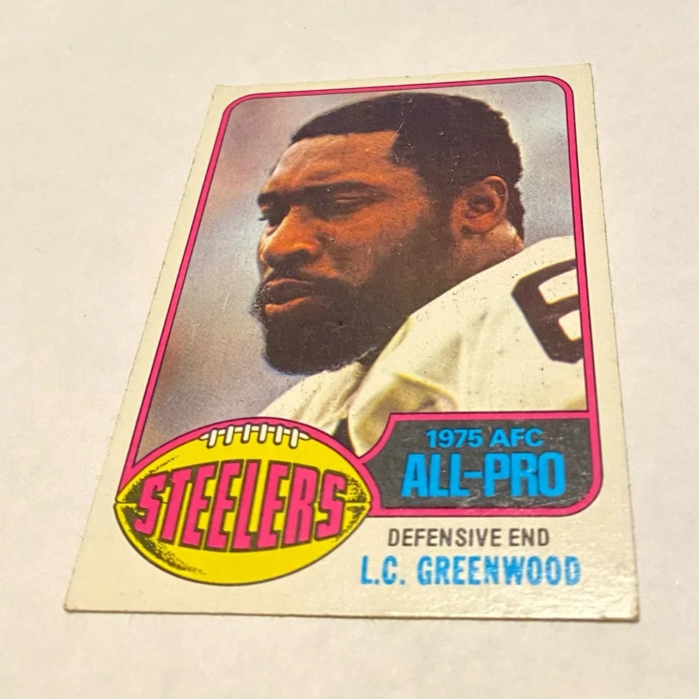 1976 Topps Football Card greenwood 1976